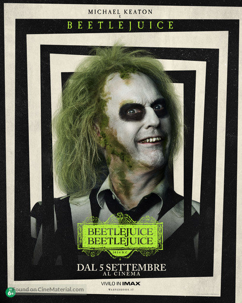 Beetlejuice Beetlejuice - Italian Movie Poster