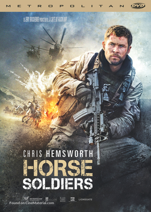 12 Strong - French DVD movie cover