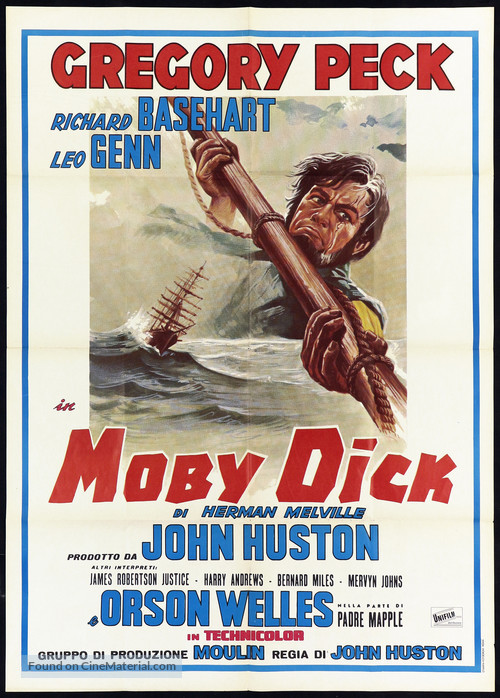 Moby Dick - Italian Movie Poster