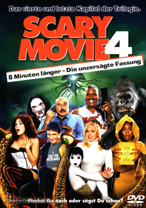 Scary Movie 4 - German DVD movie cover