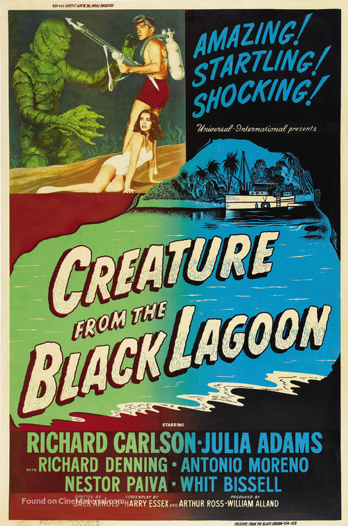 Creature from the Black Lagoon - Movie Poster