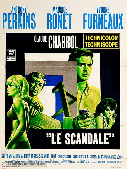 Le scandale - Italian Movie Poster