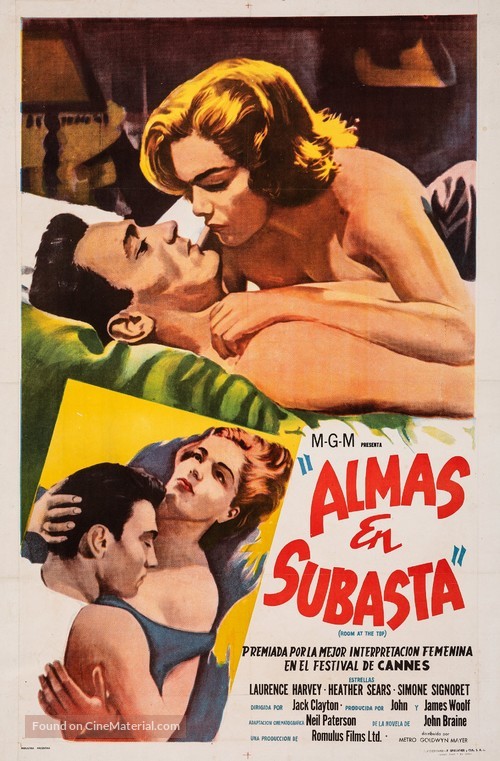 Room at the Top - Argentinian Movie Poster