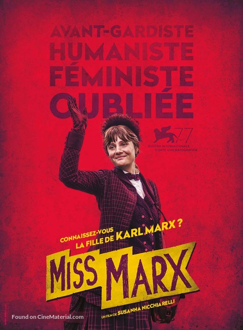 Miss Marx - French Movie Poster