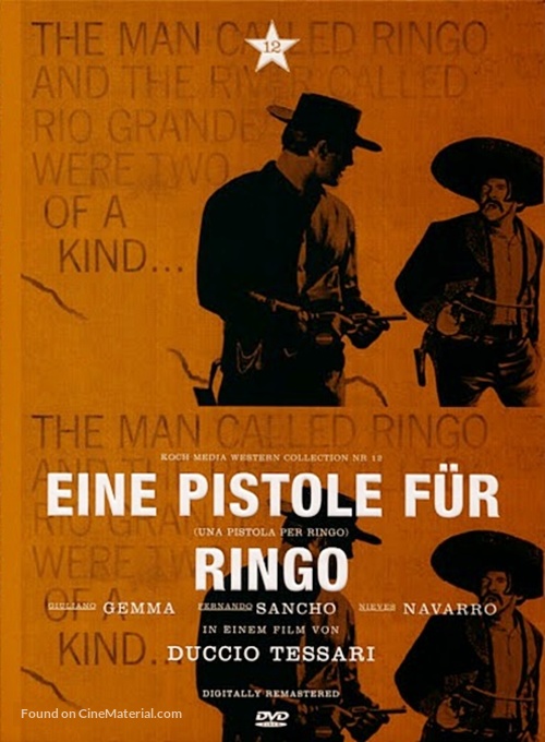 Una pistola per Ringo - German DVD movie cover