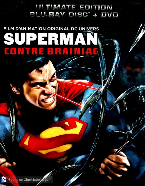 Superman: Unbound - French Blu-Ray movie cover