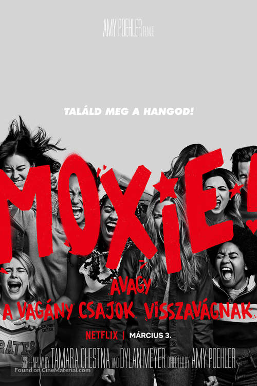 Moxie - Hungarian Movie Poster