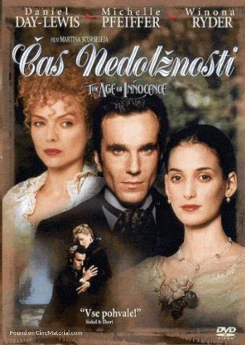 The Age of Innocence - Slovak DVD movie cover