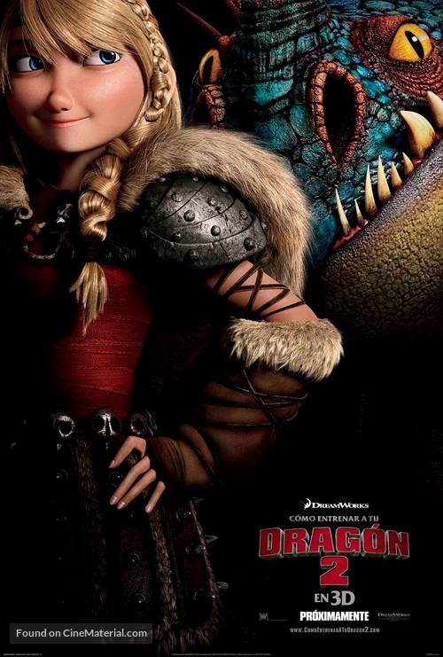 How to Train Your Dragon 2 - Mexican Movie Poster
