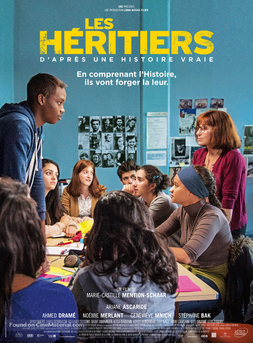Les h&eacute;ritiers - French Movie Poster