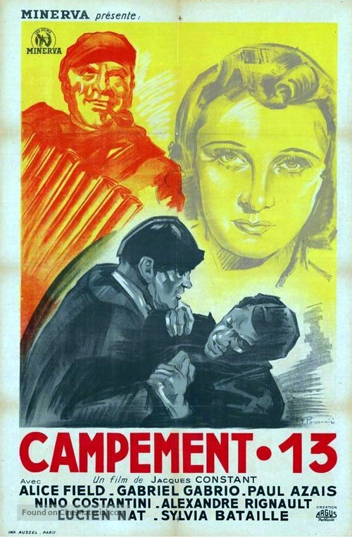 Campement 13 - French Movie Poster