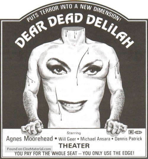 Dear Dead Delilah - poster
