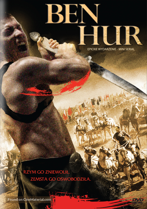 &quot;Ben Hur&quot; - Polish DVD movie cover