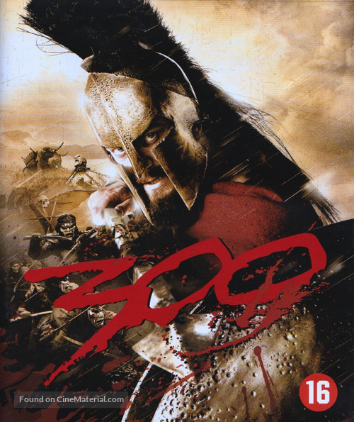 300 - Dutch Blu-Ray movie cover