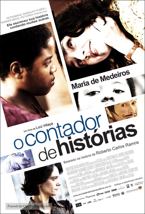 O Contador de Historias - Brazilian Movie Poster