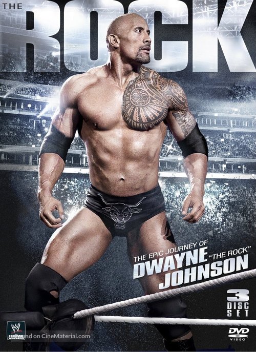 The Epic Journey of Dwayne &#039;The Rock&#039; Johnson - DVD movie cover