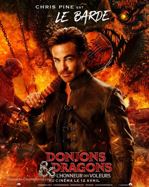 Dungeons &amp; Dragons: Honor Among Thieves - French Movie Poster