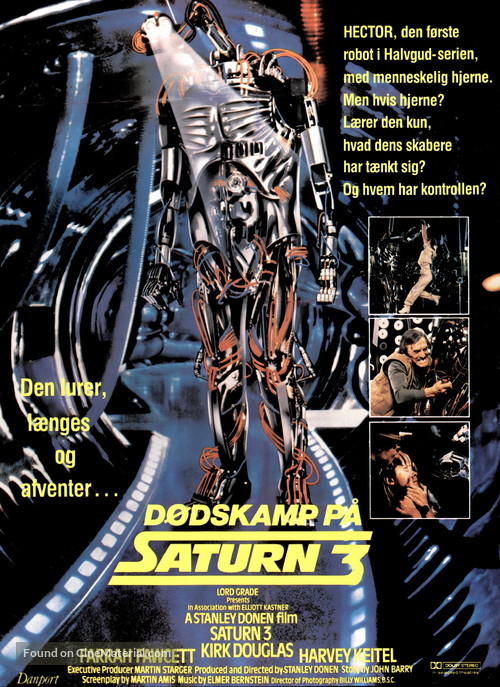 Saturn 3 - Danish Movie Poster