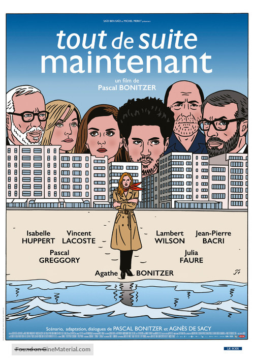 Tout de suite maintenant - Belgian Movie Poster