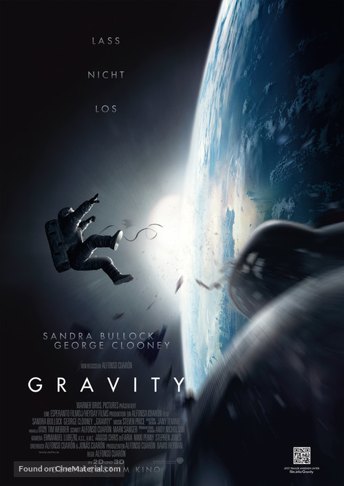 Gravity - German Movie Poster