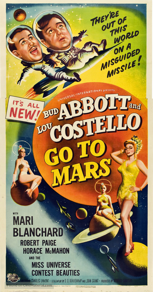 Abbott and Costello Go to Mars - Movie Poster