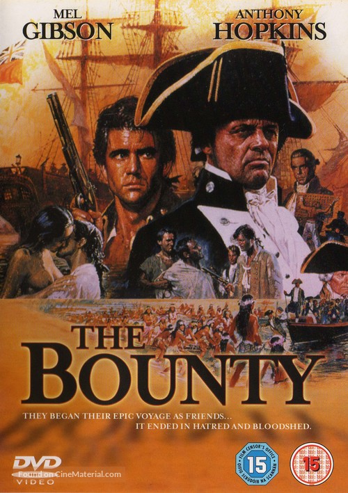 The Bounty - British DVD movie cover