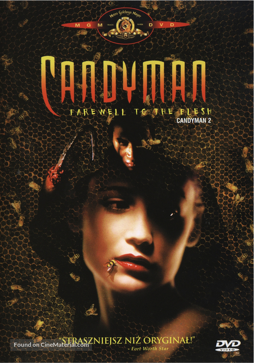 Candyman: Farewell to the Flesh - Polish DVD movie cover