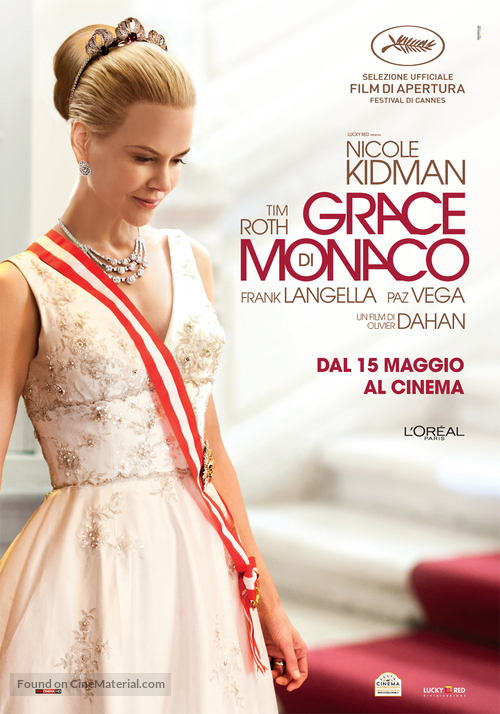 Grace of Monaco - Italian Movie Poster