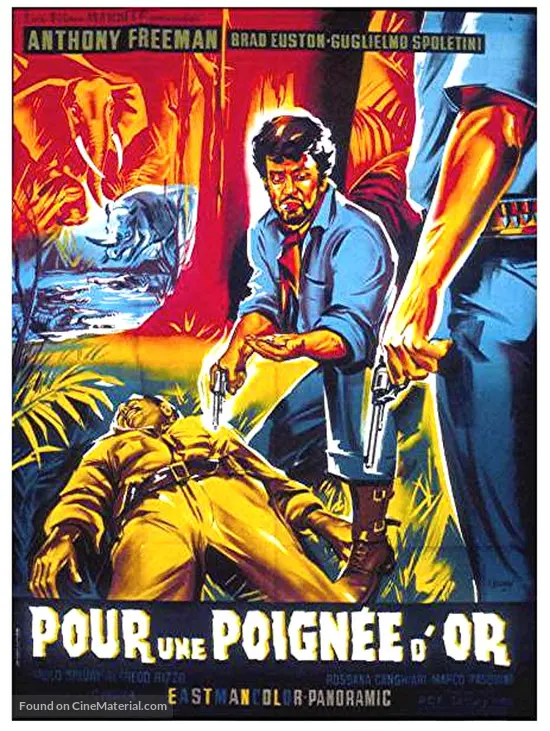 Per una manciata d&#039;oro - French Movie Poster