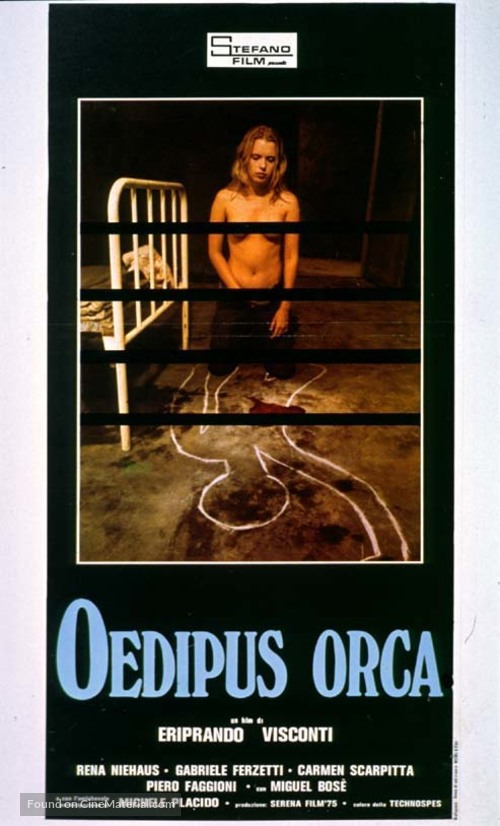 Oedipus orca - Italian Movie Poster
