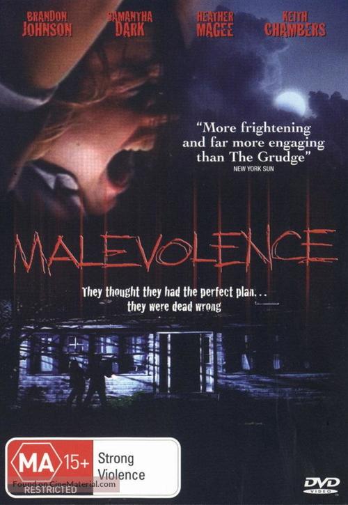 Malevolence - Australian Movie Cover