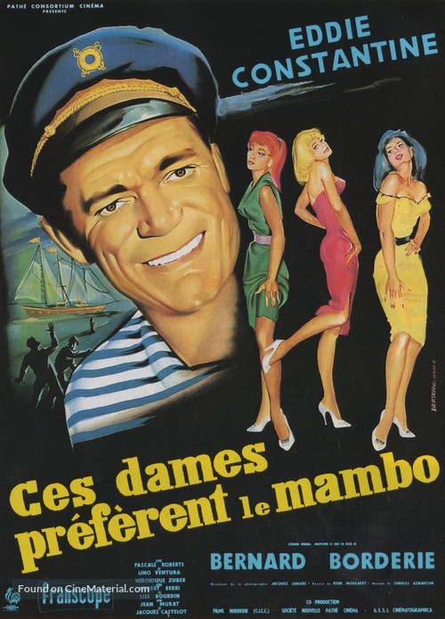 Ces dames pr&eacute;f&egrave;rent le mambo - French Movie Poster