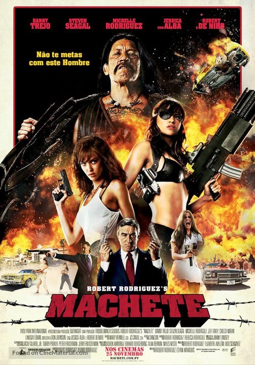 Machete - Portuguese Movie Poster