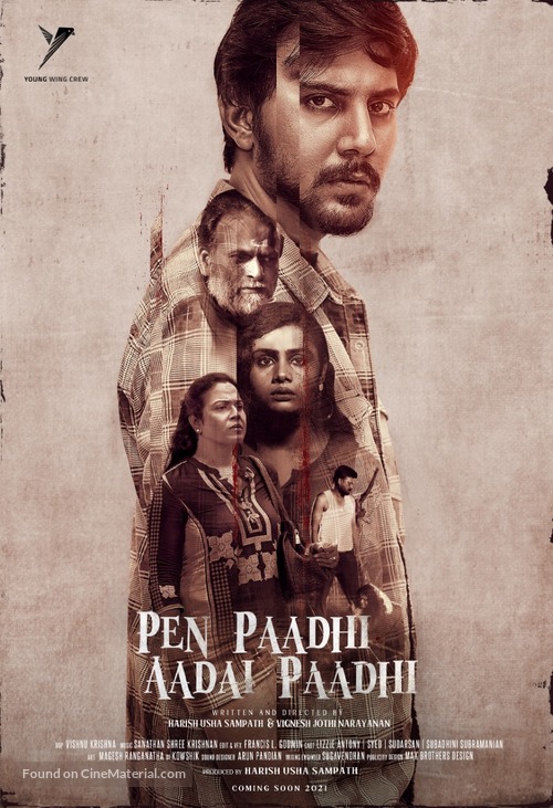 Pen Paadhi Aadai Paadhi - Indian Movie Poster