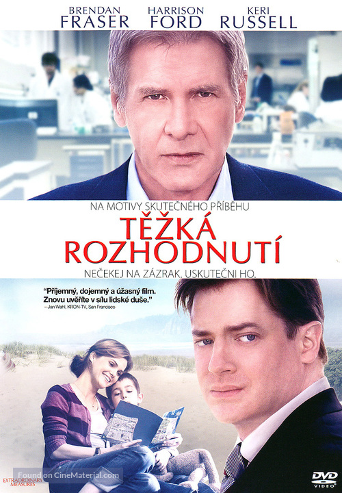 Extraordinary Measures - Czech Movie Cover