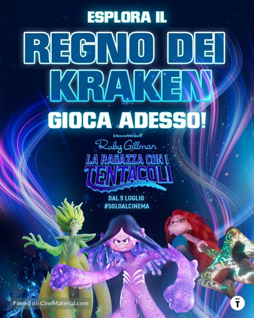 Ruby Gillman, Teenage Kraken - Italian Movie Poster