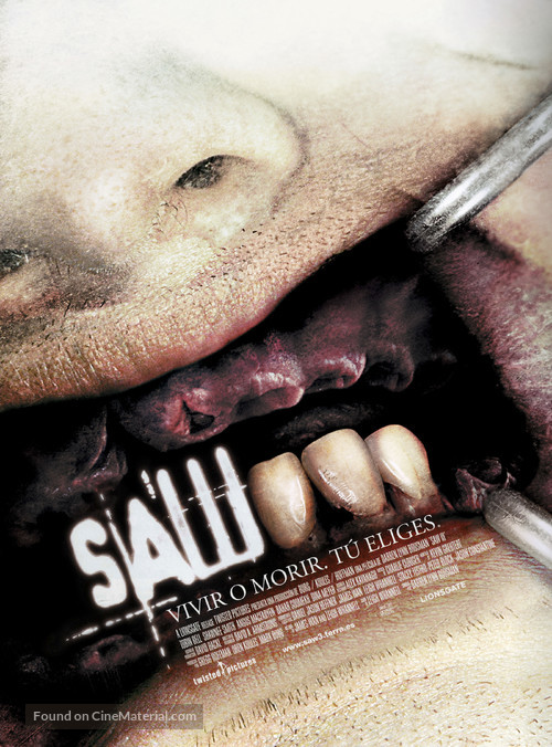 Saw III - Spanish Movie Poster