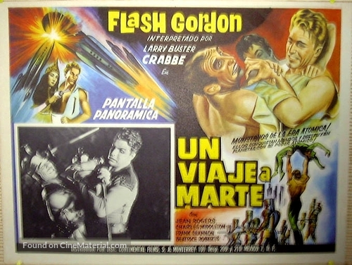 Flash Gordon&#039;s Trip to Mars - Mexican poster