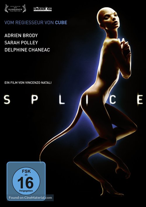 Splice - German Movie Cover