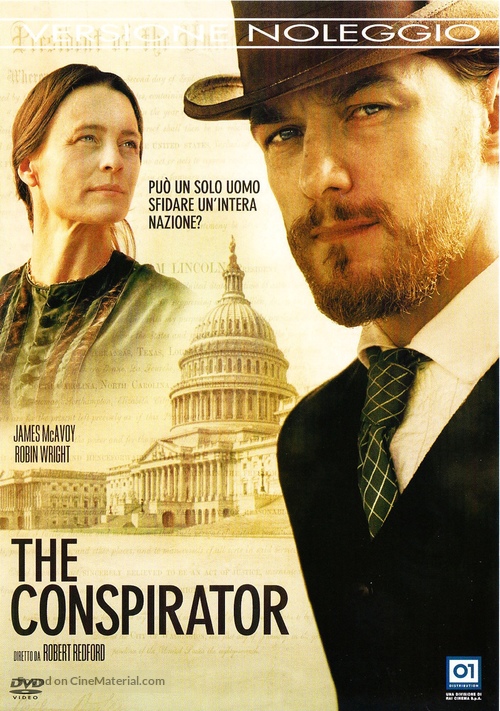 The Conspirator - Italian DVD movie cover