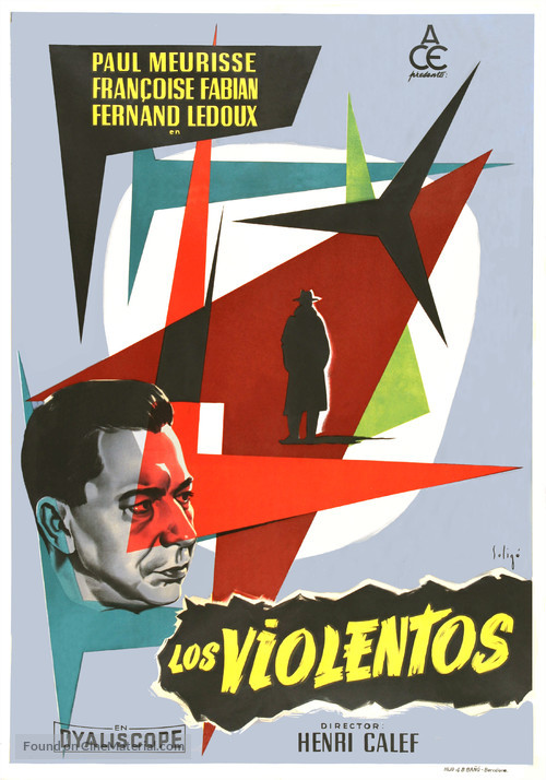 Les violents - Spanish Movie Poster