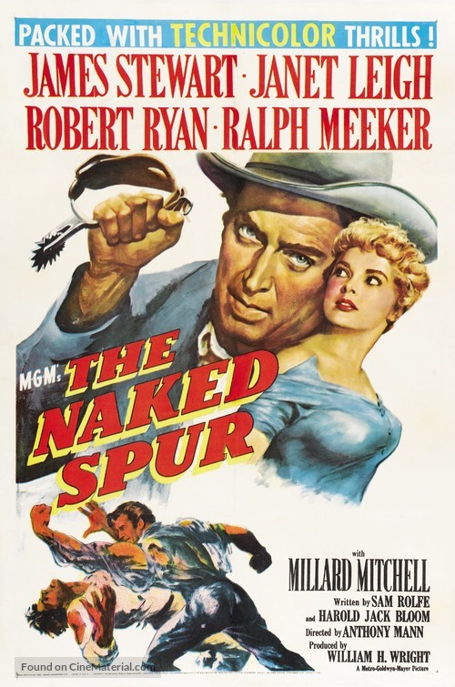 The Naked Spur - Movie Poster