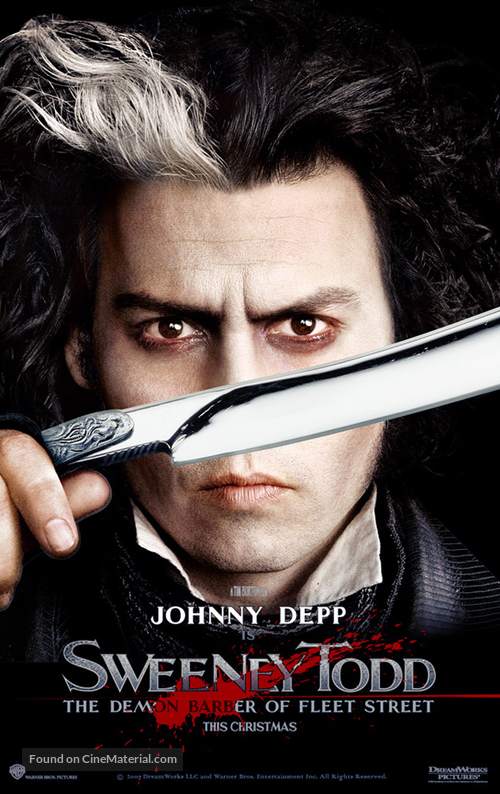 Sweeney Todd: The Demon Barber of Fleet Street - Movie Poster