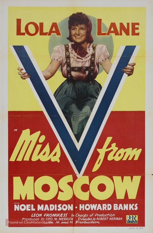 Miss V from Moscow - Movie Poster