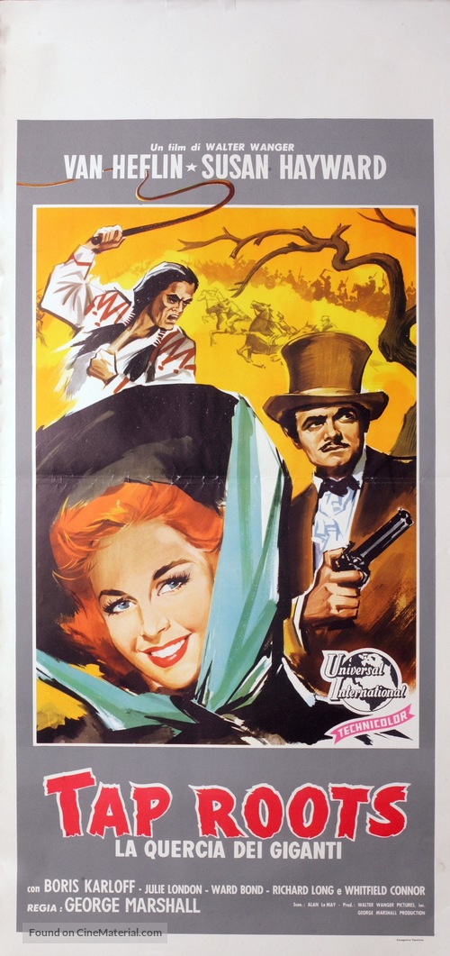 Tap Roots - Italian Movie Poster