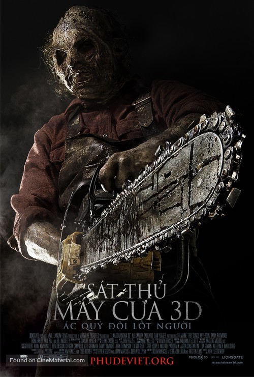 Texas Chainsaw Massacre 3D - Vietnamese Movie Poster