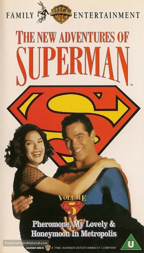 &quot;Lois &amp; Clark: The New Adventures of Superman&quot; - British VHS movie cover