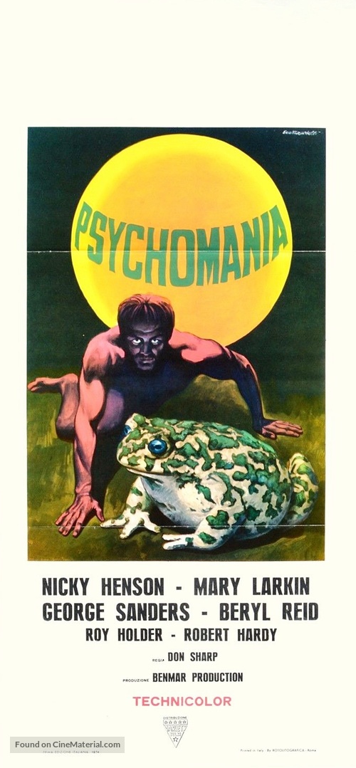 Psychomania - Italian Movie Poster