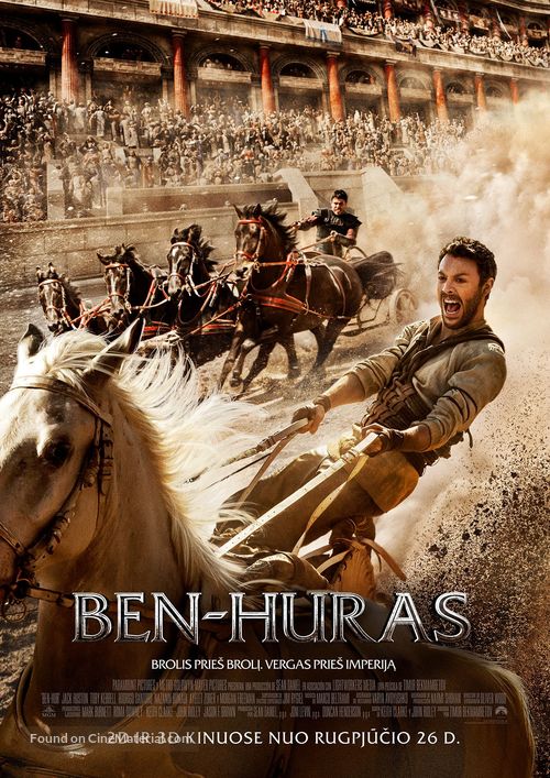 Ben-Hur - Lithuanian Movie Poster