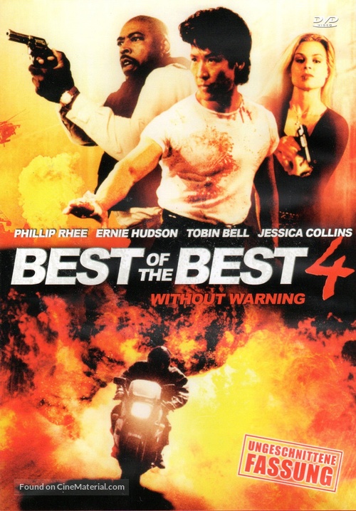 Best of the Best: Without Warning - German DVD movie cover